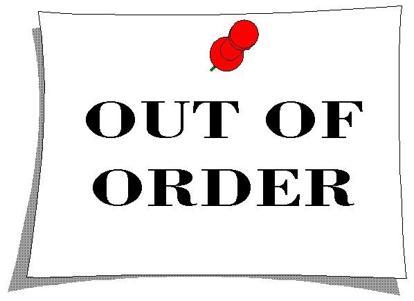 Out of Order