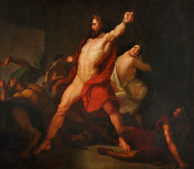 Samson a Dallila